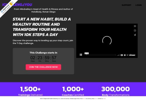 10 000 Steps A Day Challenge real review