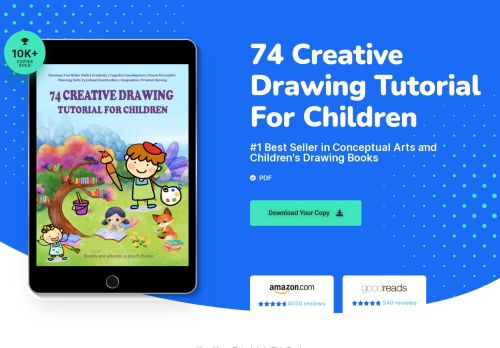 74 Creative Drawing E-Book amazon 