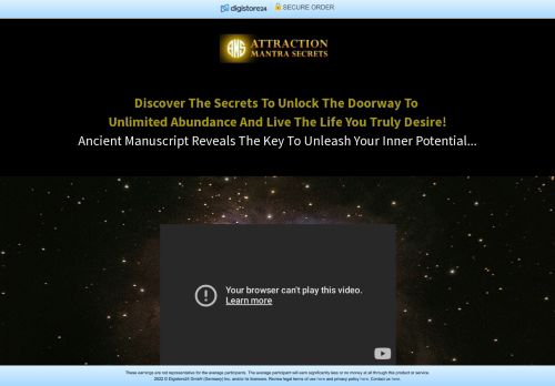 Attraction Mantra Secrets results