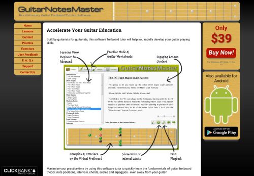 Guitar Notes Master walmart