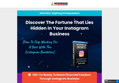 Instapreneur Secrets results