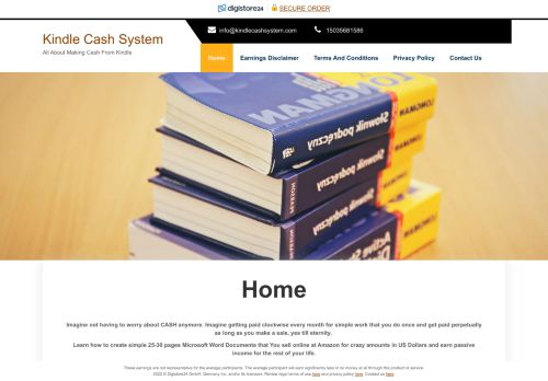Kindle Cash System results
