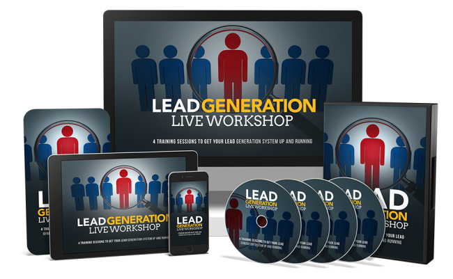 Lead Generation Live Workshop for sale