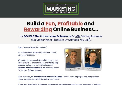 Online Marketing Classroom Reviews Review