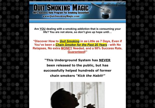 Quit Smoking Magic Facts and Stacks you Need to Know