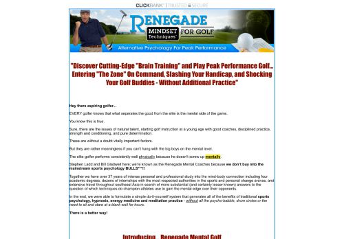 Renegade Mental Golf Reviews Reviews