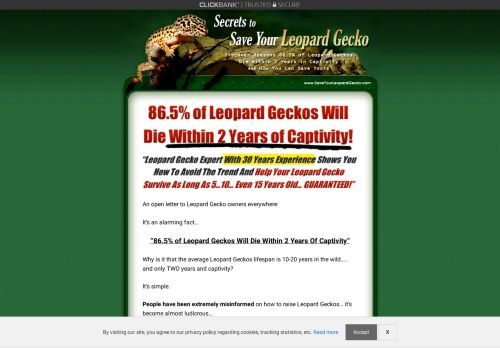 Save Your Leopard Gecko amazon