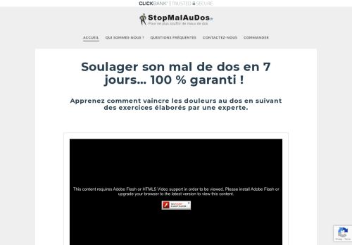 Stop Mal Au Dos results