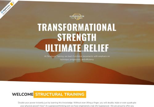 Structural Training Reviews Website