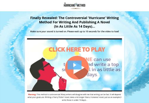 The Hurricane Method Feedback