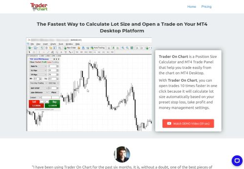 Trader On Chart Free