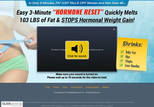 Where to buy Trouble Spot Fat Loss